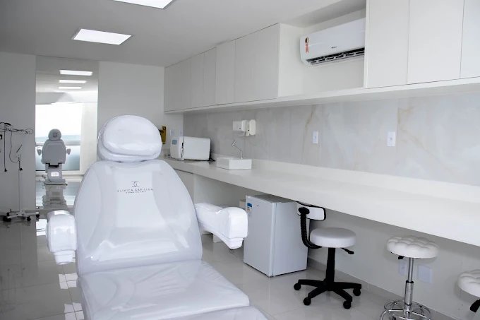 Sala de procedimento da Clínica Capillum